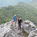 [u Ewuska] e Rinaldo nei pressi della cima del Sasso Grande