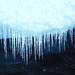 Vorhang aus Eis in der Vatseret-Eishöhle