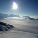 Wohl eine der weitesten Gletscher-Ebenen der Alpen - Glacier de la Plaine Morte