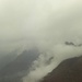 Dall'altana si domina la valle di Bronzone, oggi immersa nelle nubi