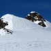Das Stockhorn 3532m und der Triftjigletscher. 