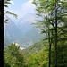 Der Blick ins Val Verzasca und zum (ziemlich leeren) Lago di Vogorno