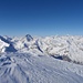 Blick nach Südwesten; im Hintergrund der Mont Blanc
(Bild von TL Peter)
