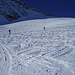 Aufstieg unter dem Gwächtenhorn ca. 3000m