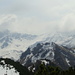 Die Wolken reissen langsam auf und geben Naafkopf und Hinter Grauspitz frei