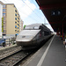 Hier kommt der erwartete TGV nach Toulon.