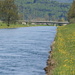 Looking downstream the Linth channel towards Giessen