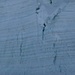 Unter dem Bellavista Westgipfel hat es diese Eiswand. Maechtig.