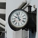 die schöne antike Uhr beim Bahnhof Balsthal