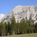 Raffelspitze mit dem SO-Grat; links die Hochkarspitze