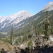 MTB-Auffahrt im Karwendeltal; Blick zur Raffel