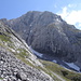 Grabenkarspitze bei Aufstieg zur Östlichen Karwendelspitze