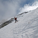 Montée au Col de Rinoso : raide, le ski Corse !