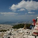 auf dem höchsten Berg von Kroatien