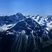 WOW  -  Lechquellengebirge - Total.<br />Dieses Panorama unterstreicht die herausragende Qualität der Üntschenspitze als Aussichtsgipfel.