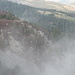 L'itinéraire de montée dans le Pilier Sud.