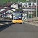 Postauto on the Sihlsee Bridge.<br />I got to Willerzell almost at the same time as the Postauto (which I didn’t feel like waiting for in Einsiedeln)