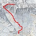 Alpe Caurga- Piz Martel, ancora 1.8 Km. circa.