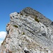 Beim Rückweg darf die Strecke auf den Vorgipfel im Aufstieg bewältigt werden.