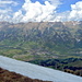 Kurz vor dem Gipfelanstieg. Blick auf Frutigen und Niesenkette.