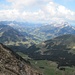 aus den zentralen Alpen schieben sich mehr und mehr Wolken zu den Voralpen