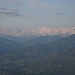 Neben dem kühnen Wiesbachhorn (rechts, 3570 m) sieht der Großglockner (Bildmitte, 3798 m) eher etwas unbedeutend aus.