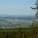 Wunsiedel i.F. - Blick nach Norden zum nördlichsten Gipfel des Fichtelgebirges - dem Großen Kornberg