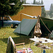 Am Campingplatz in Pozza di Fassa