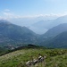 Panorama dal Pizzo della Croce sul Lago di Como.