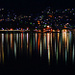 Feuerwerk der Lichtspiegelung im Lago di Lugano I