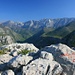 auf dem Anica Kuk mit Blick hinein ins Velebit