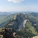 Kleiner Mythen und Haggenspitz vom Grossen Mythen aus
