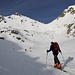 <b>Affronto di petto il pendio, cercando di mantenere un ritmo costante</b>.