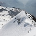 <b>Panorama dal Pizzo Lucendro sul deposito sci e sulla Cresta del Poncionetto.</b>
