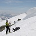 <b>Per raggiungere la Fibbia occorre fare una lunga traversa (ca. 550 m) in direzione sud.</b>