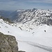 <b>Anche qui la discesa è piacevole. Più in basso, in prossimità dell’Alpe di San Gottardo, la neve diventa pesantissima: ecco perché conviene partire molto presto.</b>