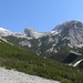 Blick ins Moserkar, rechts das Große Kühkar