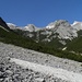 Blick auf die selten besuchten Berge des Moserkars