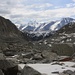 Mühsames Stolpergelände an der Gletscherzunge des Oberaletschgletschers - es gibt defenitiv schöneres Bergwandergelände!