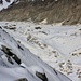 Foto vom 3. Schinhorn Besteigungsversuch (2.4.2011):<br /><br />Hier musste ich den dritten Besteigungsversuch abbrechen. Der Schnee war extrem nass so dass es zu gefährlich war um über die Flanke zum Oberaletschgletscher abzusteigen.