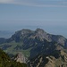 Aussicht von den Hüser: Stauberen Kanzel, Kamor, Hoher Kasten!