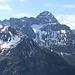 Nur ein kleiner Ausschnitt des phänomenalen Panoramas, hier mit dem Widderstein und vorne der Bärenkopf.
