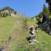 originell mit "Holzmännern" haben die Schwyzer Wanderwege den Weg gekennzeichnet