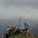 (Selbstauslöser-)Gipfelfoto Monte Grona