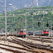 Ankunft beim Bahnhof Brig