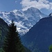 Das Breithorn ganz hinten im Lauterbrunnental..
