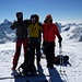 Pigne d`Arolla - Gerwald, Dirk und hgu on the top! 