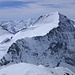 Der Mönch und gleich links daneben das Aletschhorn.