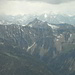 Blick zur Montscheinspitze und dem Karwendel.