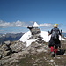 in cima Pinuccia e sulla neve Billie